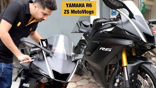 YAMAHA R6 REVIEW  Sound Design Specs etc  ZS MOTOVLOGS [upl. by Richers]