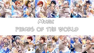 IDOLISH7  TRIGGER  REVALE  ŹOOĻ  Pieces of The World  Lyrics  kan  rom  per   IDOLISH7 [upl. by Aehsila481]