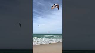 Gusty asf tarifa beach kitesurfing [upl. by Otti]