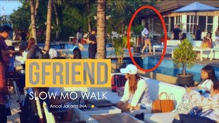 GFriend Slow Mo Walk Video  Girl Band Korea  ToscaVlog with Senk Lotta [upl. by Dumm]