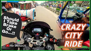 CRAZY CITY RIDE  CITY RIDE WITH RTR 2V RIDER [upl. by Adelaide]