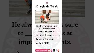 English Language Quiz with similar Spelling  Test Your Vocabulary englishquiz englishquizzes [upl. by Holder]