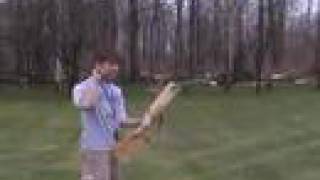 Homemade Crossbow Test [upl. by Dina]