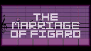 Mozart The Marriage of Figaro  Mario Paint Composer [upl. by Soane194]