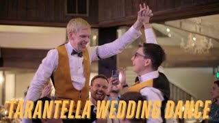 Tarantella Italian American Wedding Dance to quotLuna Mezzo Marequot [upl. by Gnoc447]