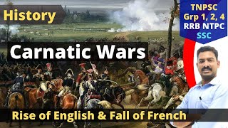 Carnatic Wars  The Rise of English amp Fall of French  Modern History in Tamil  Sparks Academy [upl. by Eldon]