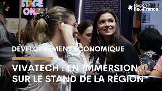 VivaTech  la Région ÎledeFrance 1ère région innovante d’Europe [upl. by Ylenaj865]