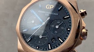 GirardPerregaux Laureato Chronograph 8102052432BB4A GirardPerregaux Watch Review [upl. by Ssilem735]