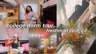 COLLEGE DORM TOUR  freshman year 2023 [upl. by Odlaniger127]