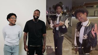 Dwyane Wade Hypes Up Daughter Zaya Wade In Her Fit “Woooohoo You So Fire Turnaround” [upl. by Nahtiek]