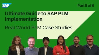 Ultimate Guide to SAP PLM Implementation Part 5  Real World PLM Case Studies [upl. by Aicilana]