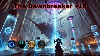 The Dawnbreaker 10  Restoration Shaman  Mythic Dungeon Timed Run [upl. by Kinelski]