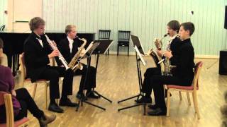 Quattro Sax Lier  Premier Quatuor op 53 [upl. by Raleigh]