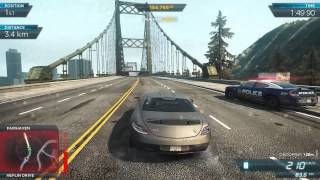 Need for Speed Most Wanted Mercedes SLS AMG VS Shelby COBRA 427 Gameplay 3 PC1080p High Settings [upl. by Edla]