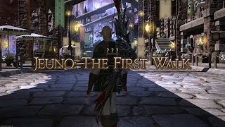 FFXIV Dawntrail  FFXI Jeuno The First Walk 24 Man Alliance Raid Server Up Blind Run [upl. by Neddra902]