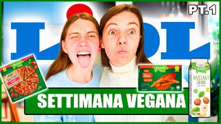 TESTIAMO I NUOVI PRODOTTI DEL LIDL 🌮 settimana vegana di gennaio [upl. by Mahda]