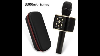 Hmovie 3300mAh 12W HiFi Bluetooth Speaker amp Karaoke Microphone [upl. by Jocelyn]