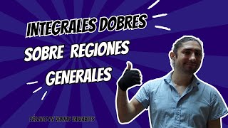 152 Integrales dobles sobre regiones generales [upl. by Orabelle]