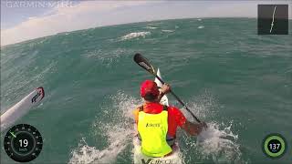 Incredible West OZ Downwind Surfski Paddle  02022019 [upl. by Hoffmann]