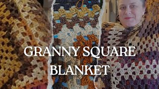 Granny Square Blanket Tutorial [upl. by Ailegave288]