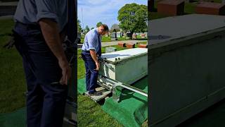 Concrete Grave Liner Part 1 cemetery graveyard funeral concrete educationalvideo graveliner [upl. by Gavrielle]