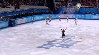 Yuna Kim  Adios nonino 2014 Sochi Olympic FS NBC ver [upl. by Liartnod]