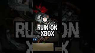 RUIN ON XBOX fivenightsatfreddys fnaf fnafsecuritybreach fnafruin [upl. by Enetsirk]