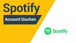 SpotifyAccount löschen So gehts [upl. by Legin491]