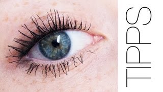 Tipps für GESCHWUNGENE VOLLE Wimpern  SeptemBÄM 13 [upl. by Ahsihat]