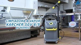 Limpiadora a vapor Karcher SGV 85 by Herraiz [upl. by Artined207]