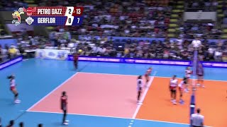 Gerflor maintain stance in set 3  2023 PVL AllFilipino Conference [upl. by Birdt]