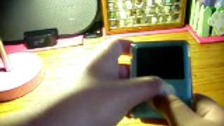 HOW TO RESTART UR IPOD NANO amp secret menu on ipod nano [upl. by Baryram]