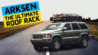 ARKSEN Universal Roof Rack Cargo Carrier Ultimate Review and Guide [upl. by Noffihc]