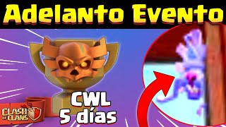 Adelanto del Próximo EVENTO de CLASH OF CLANS 😱 [upl. by Mosby60]