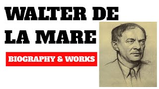 Walter De La Mare biography and works [upl. by Ahseikan386]