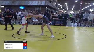 65 Kg Cons 16 1  Kal Miller Dmv Rtc Vs Cade Willis Higher Level Wrestling F52a [upl. by Rinna]