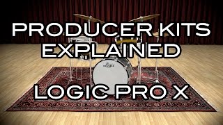 Logic Pro X  Producer Kits Explained  Take Your MIDI Drums to the Next Level [upl. by Anglo]