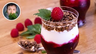 Ganz einfaches Dessert aus NUR 5 Zutaten  Vegane Rezepte [upl. by Aelc]