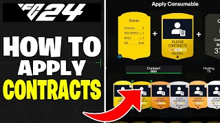 How to Apply Contract in FC 24 [upl. by Nevah144]