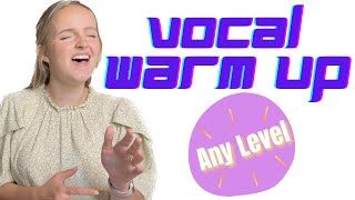 Best Vocal Warm Up  NONTRADITIONAL [upl. by Blasien]