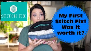 MY FIRST STITCH FIX TRY ON [upl. by Tnahsin]