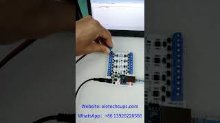 ETHUB18 test 18 Port Industrial Gateway Serial Server RJ45 to RS485 HUB Converter [upl. by Ardie]