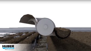 HUBER Sludge Turner SOLSTICE® innovative seasonindependent solar drying  Animation [upl. by Lehte]