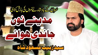 Best Heart Touching Naat  Syed Zabib Masood Shah Sahb  Madenay Nu Jandi Hawae 2025 [upl. by Zakaria]