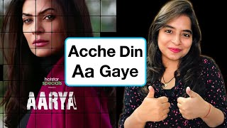 Aarya Hotstar Web Series REVIEW  Deeksha Sharma [upl. by Leahci]