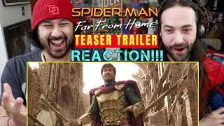 SPIDERMAN FAR FROM HOME  Teaser TRAILER  REACTION [upl. by Dnalon964]