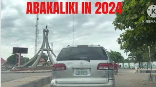 Drive with us Abakaliki in 2024 ebonyi state southeast Nigeria [upl. by Alebasi440]