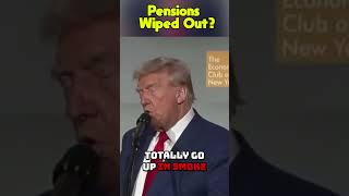 Trump Sounds Alarm on PensionDestroying Tax 💣 trump [upl. by Darryn781]