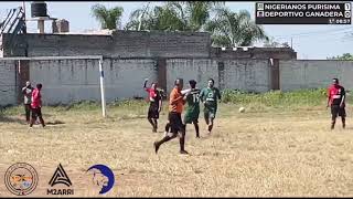 Nigerianos Purisima VS La Ganadera Semifinal intermedia [upl. by Nnaid]