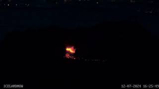 LIVE From SANDHÓLL Cam 02  Iceland volcano eruption [upl. by Erdnaet]